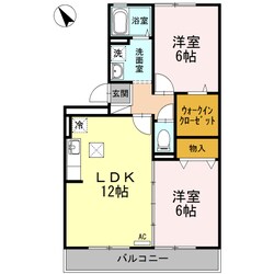 ハイム　カサペルテA・B・C・の物件間取画像